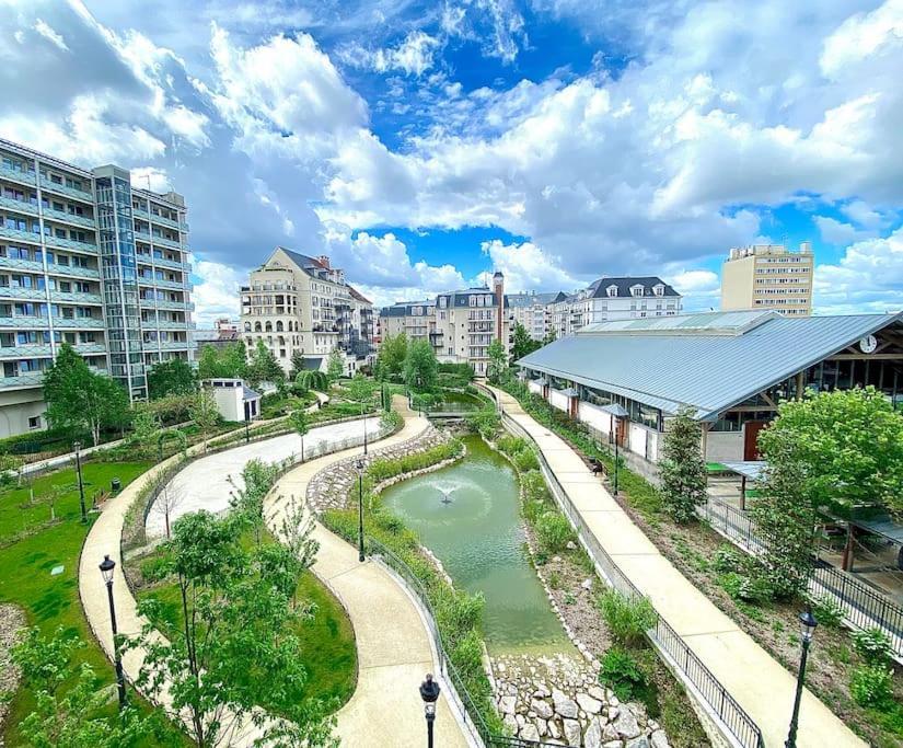 Sublime Appartement 4 Etoiles Neuf T3 Aputeaux 61M2 Proche La Defense, 10M2 De Terrasse Avec Magnifique Vue Ngoại thất bức ảnh